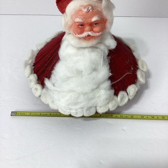Vintage Magazine Santa Readers Digest Homemade Santa Figure Decoration - Picture 8 of 11